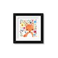 Picture of In the Garden Fox _GroupedProduct_Square_Mini_ _GroupedProduct_Square_Framed_Matted_
