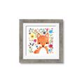 Picture of In the Garden Fox _GroupedProduct_Square_Mini_ _GroupedProduct_Square_Framed_Matted_