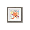 Picture of In the Garden Fox _GroupedProduct_Square_Mini_ _GroupedProduct_Square_Framed_Matted_