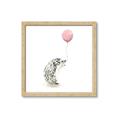 Picture of Hedgehog Balloons I _GroupedProduct_Square_Mini_ _GroupedProduct_Square_Framed_Matted_