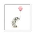 Picture of Hedgehog Balloons I _GroupedProduct_Square_Mini_ _GroupedProduct_Square_Framed_Matted_