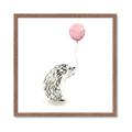 Picture of Hedgehog Balloons I _GroupedProduct_Square_Mini_ _GroupedProduct_Square_Framed_Matted_
