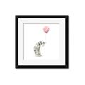 Picture of Hedgehog Balloons I _GroupedProduct_Square_Mini_ _GroupedProduct_Square_Framed_Matted_