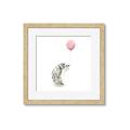 Picture of Hedgehog Balloons I _GroupedProduct_Square_Mini_ _GroupedProduct_Square_Framed_Matted_