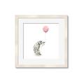 Picture of Hedgehog Balloons I _GroupedProduct_Square_Mini_ _GroupedProduct_Square_Framed_Matted_