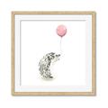 Picture of Hedgehog Balloons I _GroupedProduct_Square_Mini_ _GroupedProduct_Square_Framed_Matted_