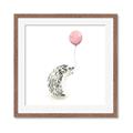 Picture of Hedgehog Balloons I _GroupedProduct_Square_Mini_ _GroupedProduct_Square_Framed_Matted_