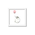 Picture of Hedgehog Balloons II _GroupedProduct_Square_Mini_ _GroupedProduct_Square_Framed_Matted_