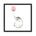 Picture of Hedgehog Balloons II _GroupedProduct_Square_Mini_ _GroupedProduct_Square_Framed_Matted_
