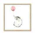 Picture of Hedgehog Balloons II _GroupedProduct_Square_Mini_ _GroupedProduct_Square_Framed_Matted_