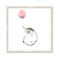 Picture of Hedgehog Balloons II _GroupedProduct_Square_Mini_ _GroupedProduct_Square_Framed_Matted_