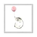 Picture of Hedgehog Balloons II _GroupedProduct_Square_Mini_ _GroupedProduct_Square_Framed_Matted_