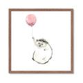 Picture of Hedgehog Balloons II _GroupedProduct_Square_Mini_ _GroupedProduct_Square_Framed_Matted_