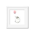 Picture of Hedgehog Balloons II _GroupedProduct_Square_Mini_ _GroupedProduct_Square_Framed_Matted_
