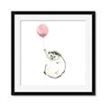 Picture of Hedgehog Balloons II _GroupedProduct_Square_Mini_ _GroupedProduct_Square_Framed_Matted_