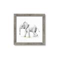 Picture of Jungle Elephant _GroupedProduct_Square_Mini_ _GroupedProduct_Square_Framed_Matted_
