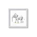 Picture of Jungle Elephant _GroupedProduct_Square_Mini_ _GroupedProduct_Square_Framed_Matted_