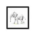 Picture of Jungle Elephant _GroupedProduct_Square_Mini_ _GroupedProduct_Square_Framed_Matted_