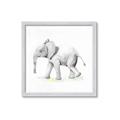Picture of Jungle Elephant _GroupedProduct_Square_Mini_ _GroupedProduct_Square_Framed_Matted_