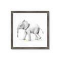 Picture of Jungle Elephant _GroupedProduct_Square_Mini_ _GroupedProduct_Square_Framed_Matted_