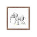 Picture of Jungle Elephant _GroupedProduct_Square_Mini_ _GroupedProduct_Square_Framed_Matted_