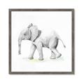Picture of Jungle Elephant _GroupedProduct_Square_Mini_ _GroupedProduct_Square_Framed_Matted_