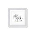 Picture of Jungle Elephant _GroupedProduct_Square_Mini_ _GroupedProduct_Square_Framed_Matted_
