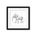 Picture of Jungle Elephant _GroupedProduct_Square_Mini_ _GroupedProduct_Square_Framed_Matted_