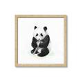 Picture of Jungle Panda _GroupedProduct_Square_Mini_ _GroupedProduct_Square_Framed_Matted_