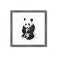 Picture of Jungle Panda _GroupedProduct_Square_Mini_ _GroupedProduct_Square_Framed_Matted_