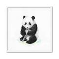 Picture of Jungle Panda _GroupedProduct_Square_Mini_ _GroupedProduct_Square_Framed_Matted_