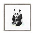Picture of Jungle Panda _GroupedProduct_Square_Mini_ _GroupedProduct_Square_Framed_Matted_