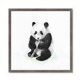 Picture of Jungle Panda _GroupedProduct_Square_Mini_ _GroupedProduct_Square_Framed_Matted_