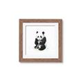 Picture of Jungle Panda _GroupedProduct_Square_Mini_ _GroupedProduct_Square_Framed_Matted_