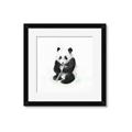 Picture of Jungle Panda _GroupedProduct_Square_Mini_ _GroupedProduct_Square_Framed_Matted_