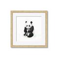 Picture of Jungle Panda _GroupedProduct_Square_Mini_ _GroupedProduct_Square_Framed_Matted_