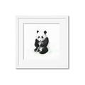Picture of Jungle Panda _GroupedProduct_Square_Mini_ _GroupedProduct_Square_Framed_Matted_