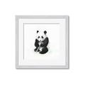 Picture of Jungle Panda _GroupedProduct_Square_Mini_ _GroupedProduct_Square_Framed_Matted_