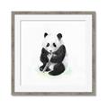 Picture of Jungle Panda _GroupedProduct_Square_Mini_ _GroupedProduct_Square_Framed_Matted_