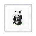 Picture of Jungle Panda _GroupedProduct_Square_Mini_ _GroupedProduct_Square_Framed_Matted_