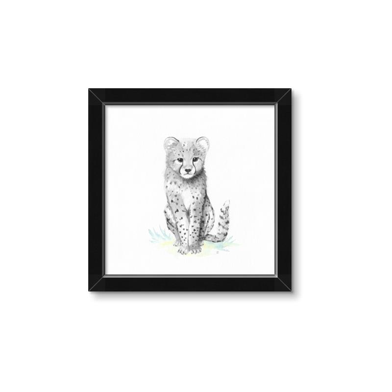 Picture of Jungle Cat _GroupedProduct_Square_Mini_ _GroupedProduct_Square_Framed_Matted_