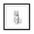 Picture of Jungle Cat _GroupedProduct_Square_Mini_ _GroupedProduct_Square_Framed_Matted_