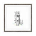 Picture of Jungle Cat _GroupedProduct_Square_Mini_ _GroupedProduct_Square_Framed_Matted_