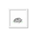 Picture of Jungle Doe _GroupedProduct_Square_Mini_ _GroupedProduct_Square_Framed_Matted_