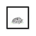 Picture of Jungle Doe _GroupedProduct_Square_Mini_ _GroupedProduct_Square_Framed_Matted_