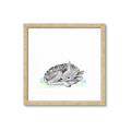 Picture of Jungle Doe _GroupedProduct_Square_Mini_ _GroupedProduct_Square_Framed_Matted_