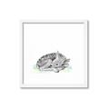Picture of Jungle Doe _GroupedProduct_Square_Mini_ _GroupedProduct_Square_Framed_Matted_