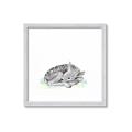 Picture of Jungle Doe _GroupedProduct_Square_Mini_ _GroupedProduct_Square_Framed_Matted_
