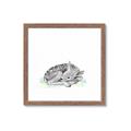 Picture of Jungle Doe _GroupedProduct_Square_Mini_ _GroupedProduct_Square_Framed_Matted_