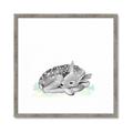Picture of Jungle Doe _GroupedProduct_Square_Mini_ _GroupedProduct_Square_Framed_Matted_